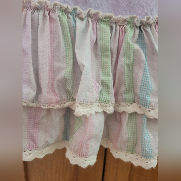 Little Prim Girls Farmhouse Style Dress.  Size 6X - Picture 4 of 10